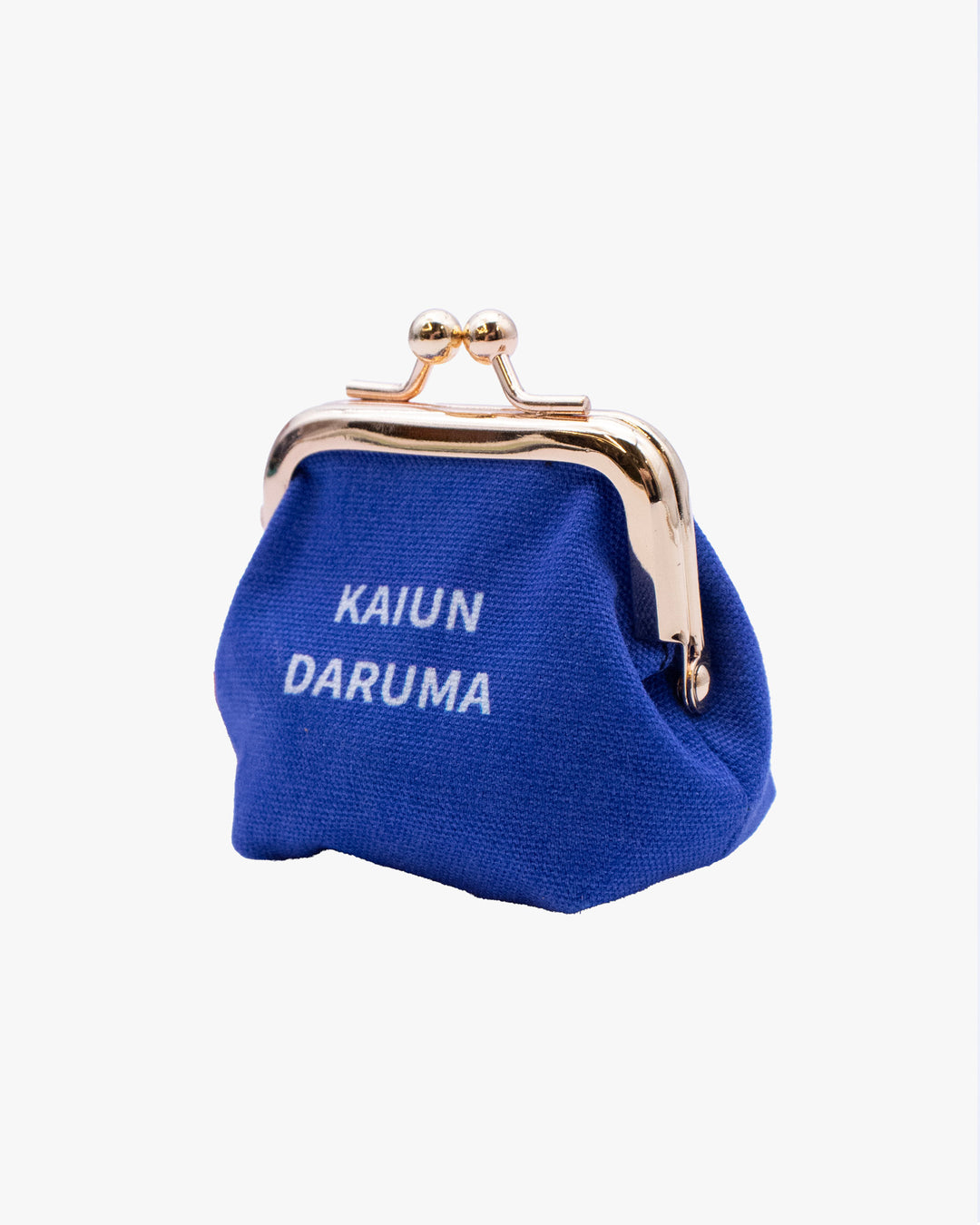 Wa Modern, Mini Coin Purse, Blue Kaiun Daruma