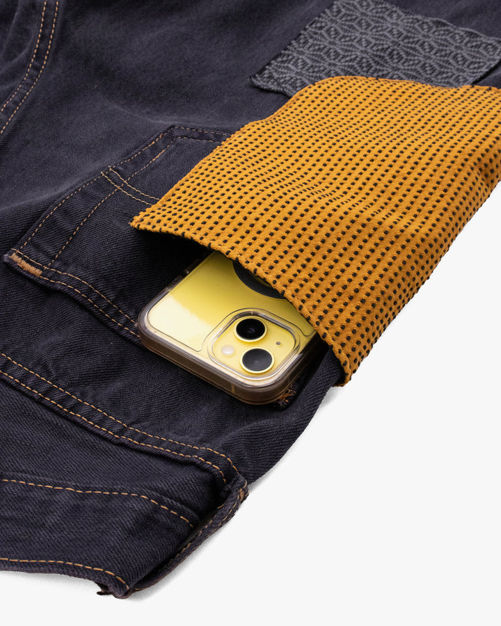 Kiriko Custom Denim Jeans, Asanoha Inlay, Levi&