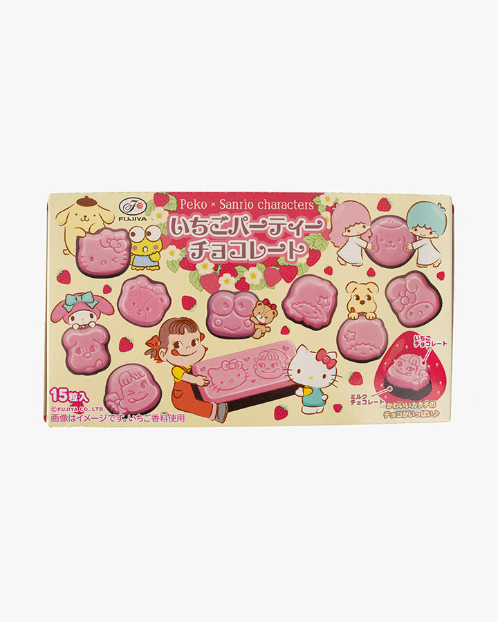 Peko x Sanrio Strawberry Party Chocolate
