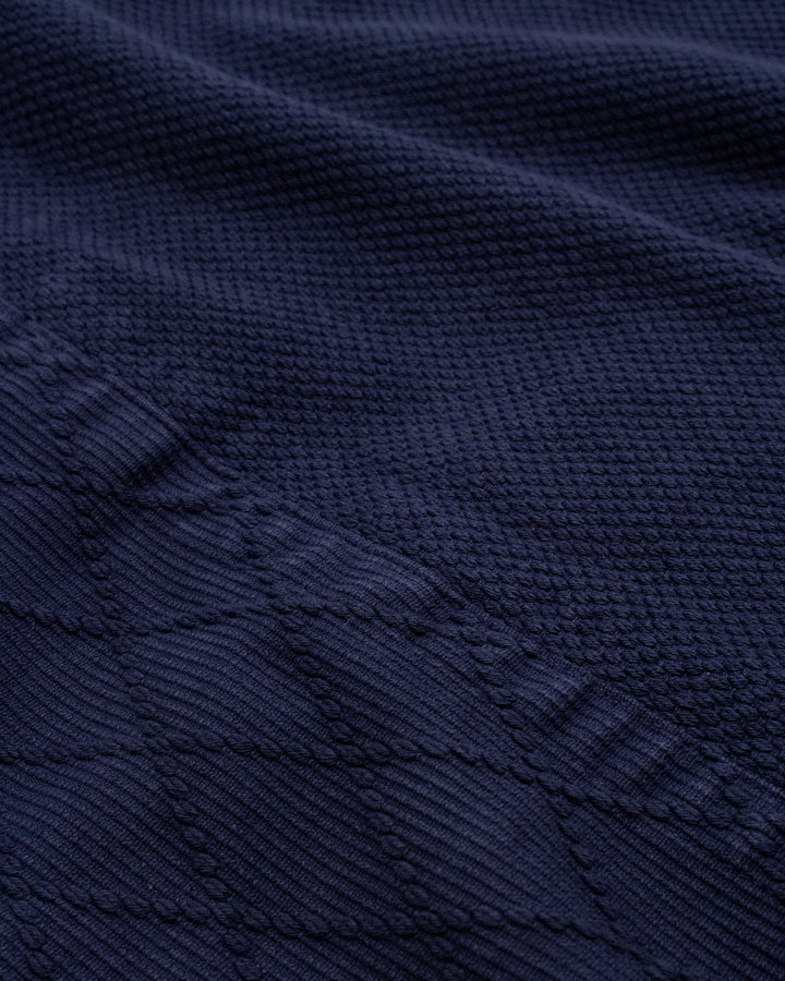 Kiriko Custom Dyed Kendogi Jacket with Pockets, Kokihanada, Sashiori Style A