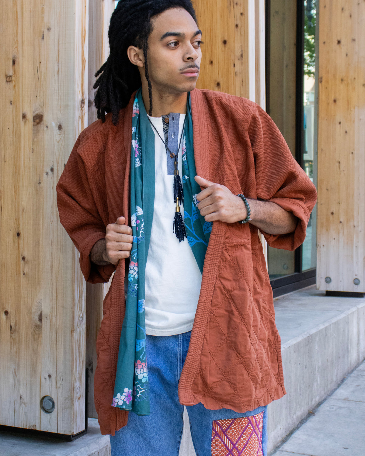 Kiriko Original Judo Gi Jacket, Persimmon Dyed