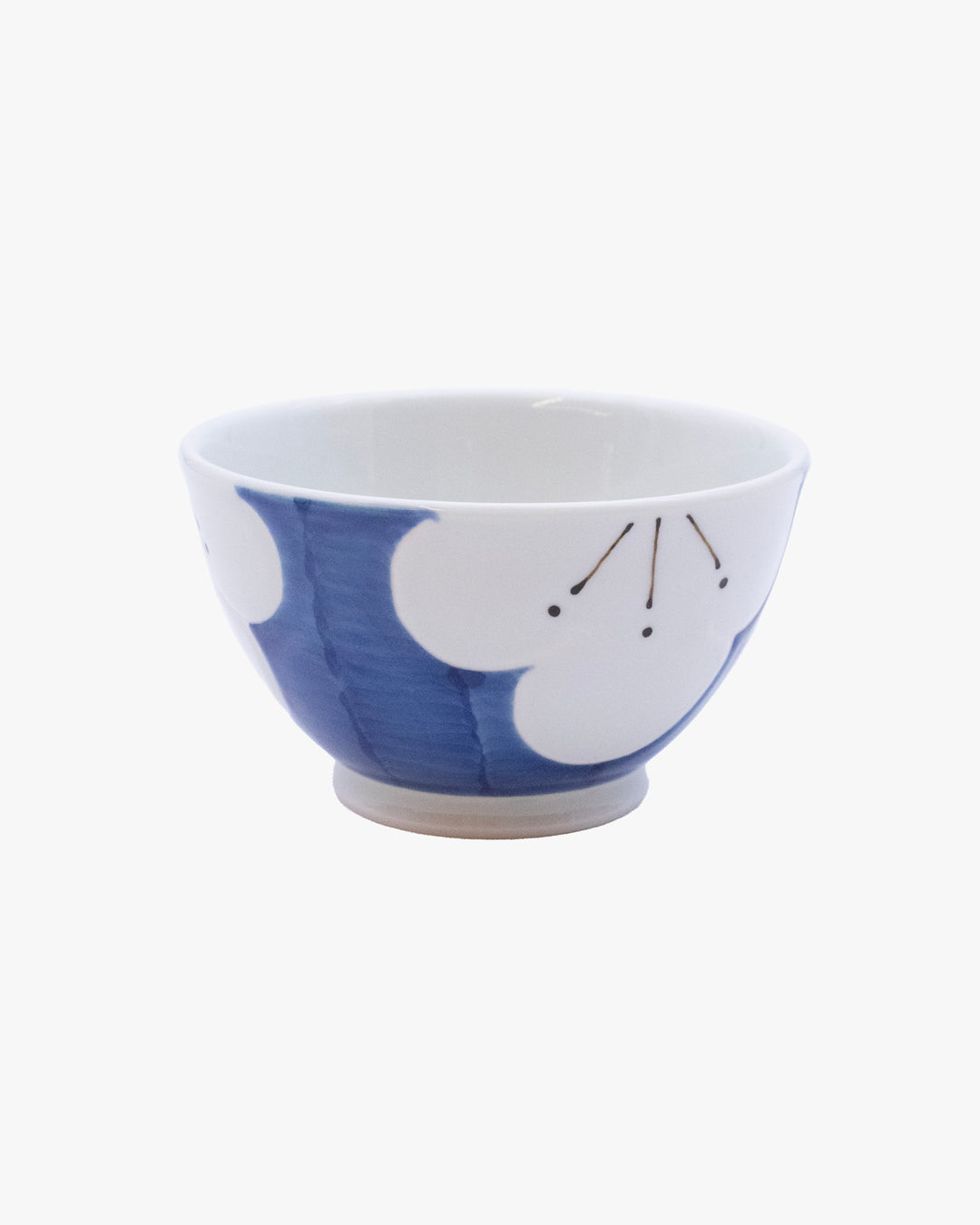 Plum Blossom Small Bowl, Bisque