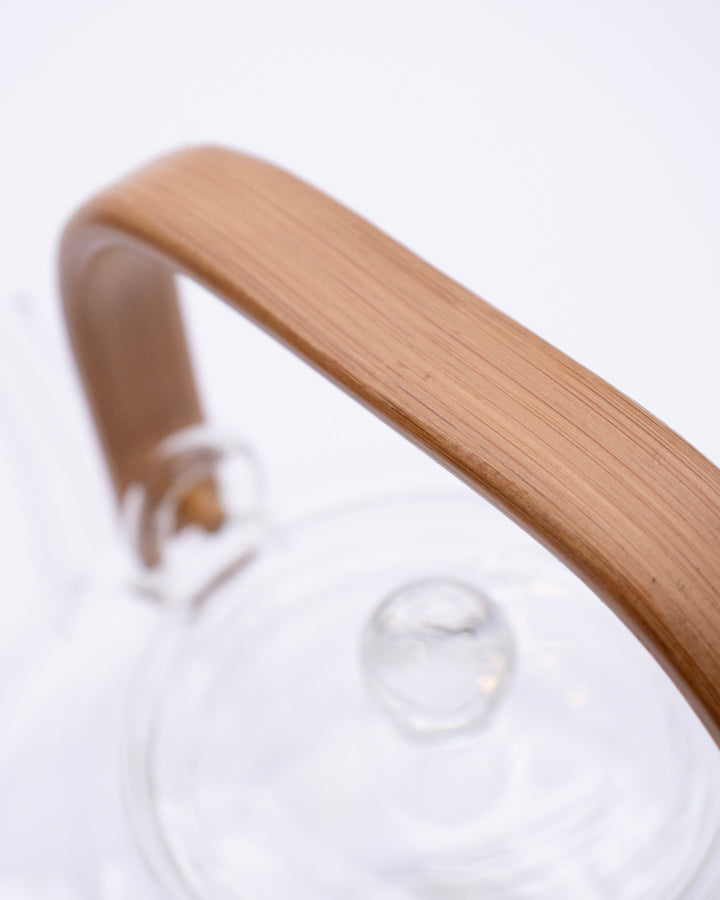 Glass Tea Pot with Wood Handle, Hario, 700mL