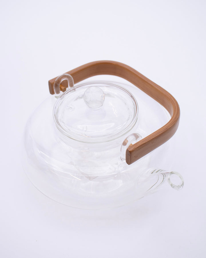Glass Tea Pot with Wood Handle, Hario, 700mL