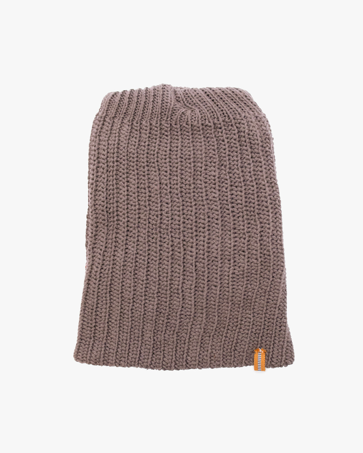 Kiriko Original Knit Cap, Light Brown, With Sanada Himo,9˝