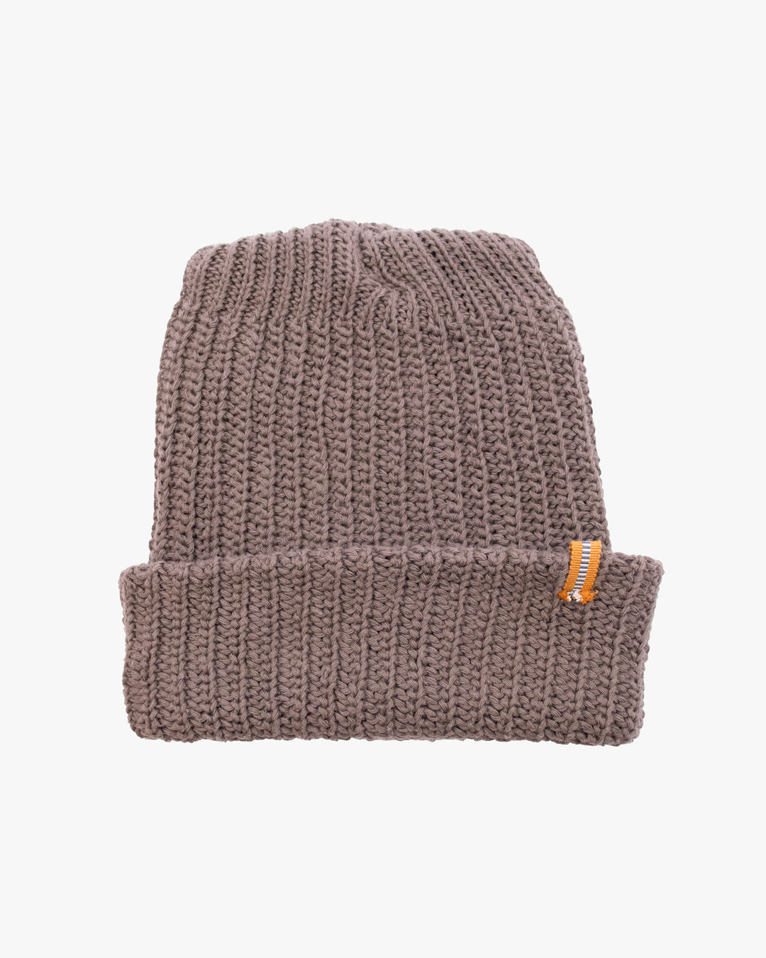 Kiriko Original Knit Cap, Light Brown, With Sanada Himo,9˝