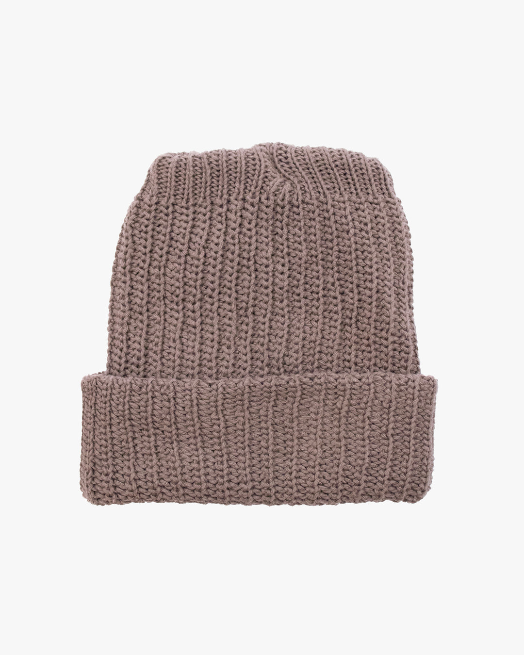 Kiriko Original Knit Cap, Light Brown, With Sanada Himo,9˝