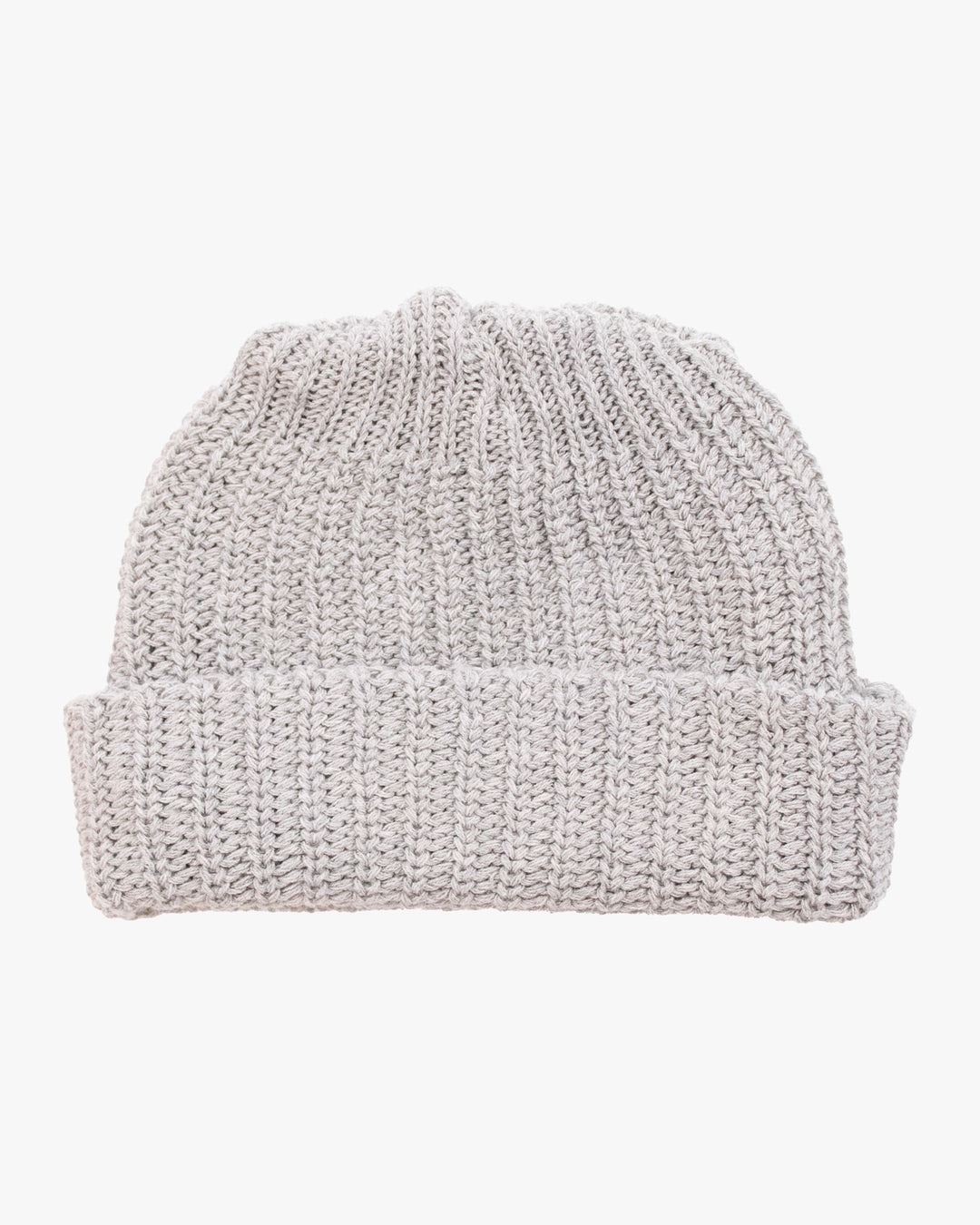 Kiriko Original Knit Cap, Light Gray, With Sanada Himo, 6"