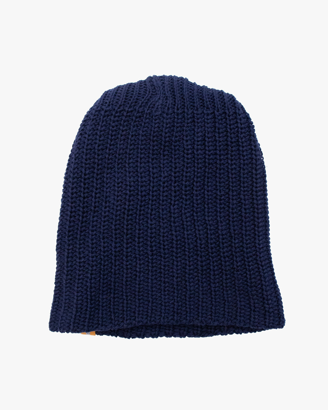 Kiriko Original Knit Cap, Navy, With Sanada Himo, 6˝
