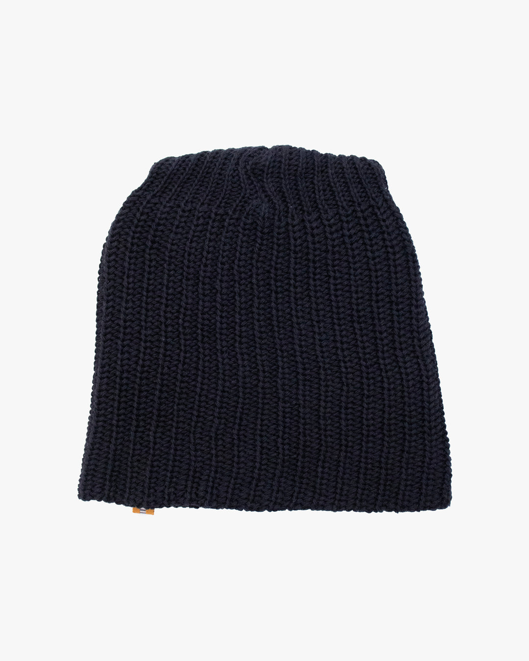 Kiriko Original Knit Cap, Black, With Sanada Himo, 6˝