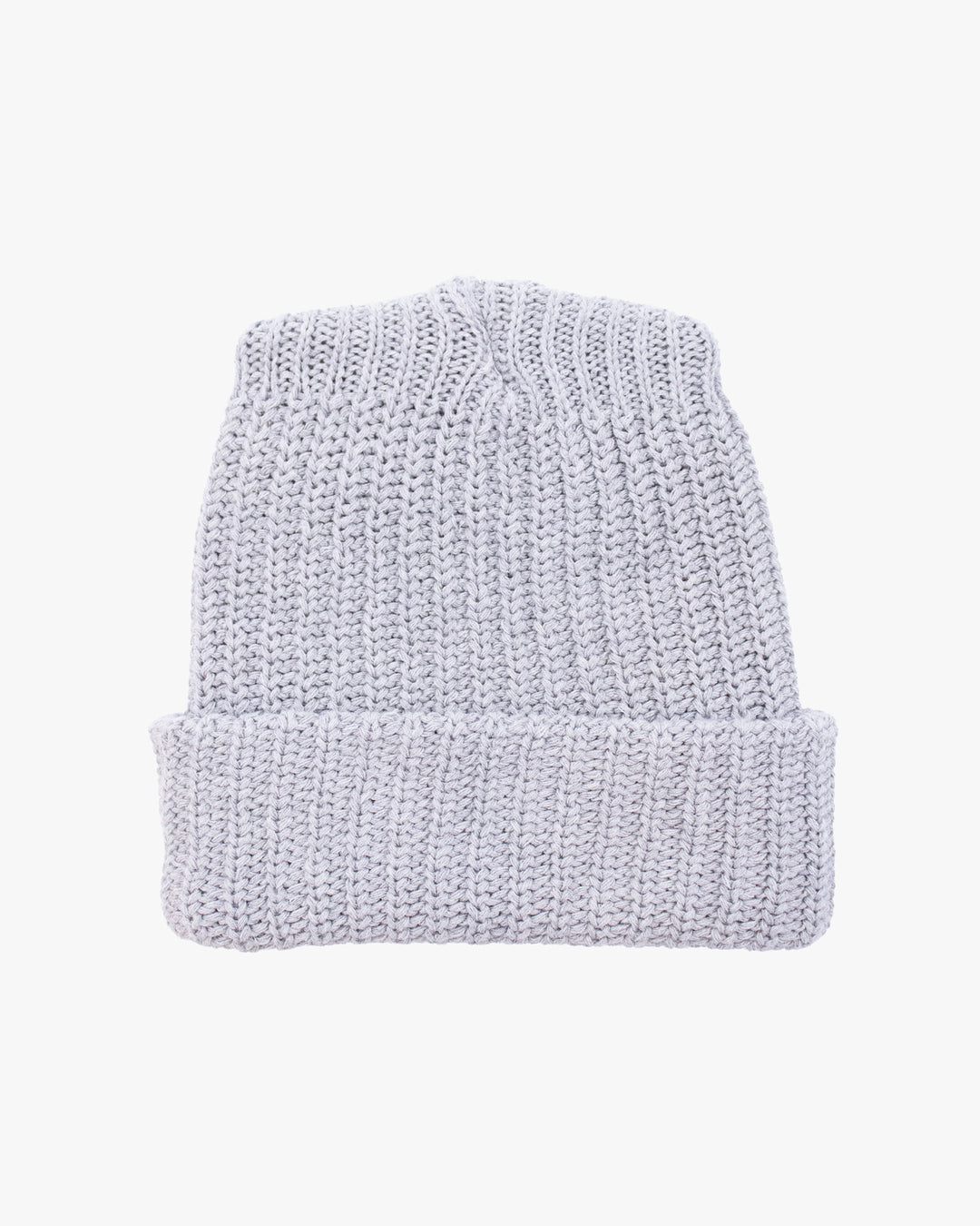 Kiriko Original Knit Cap, Twist, Light Gray, With Sanada Himo, 9˝