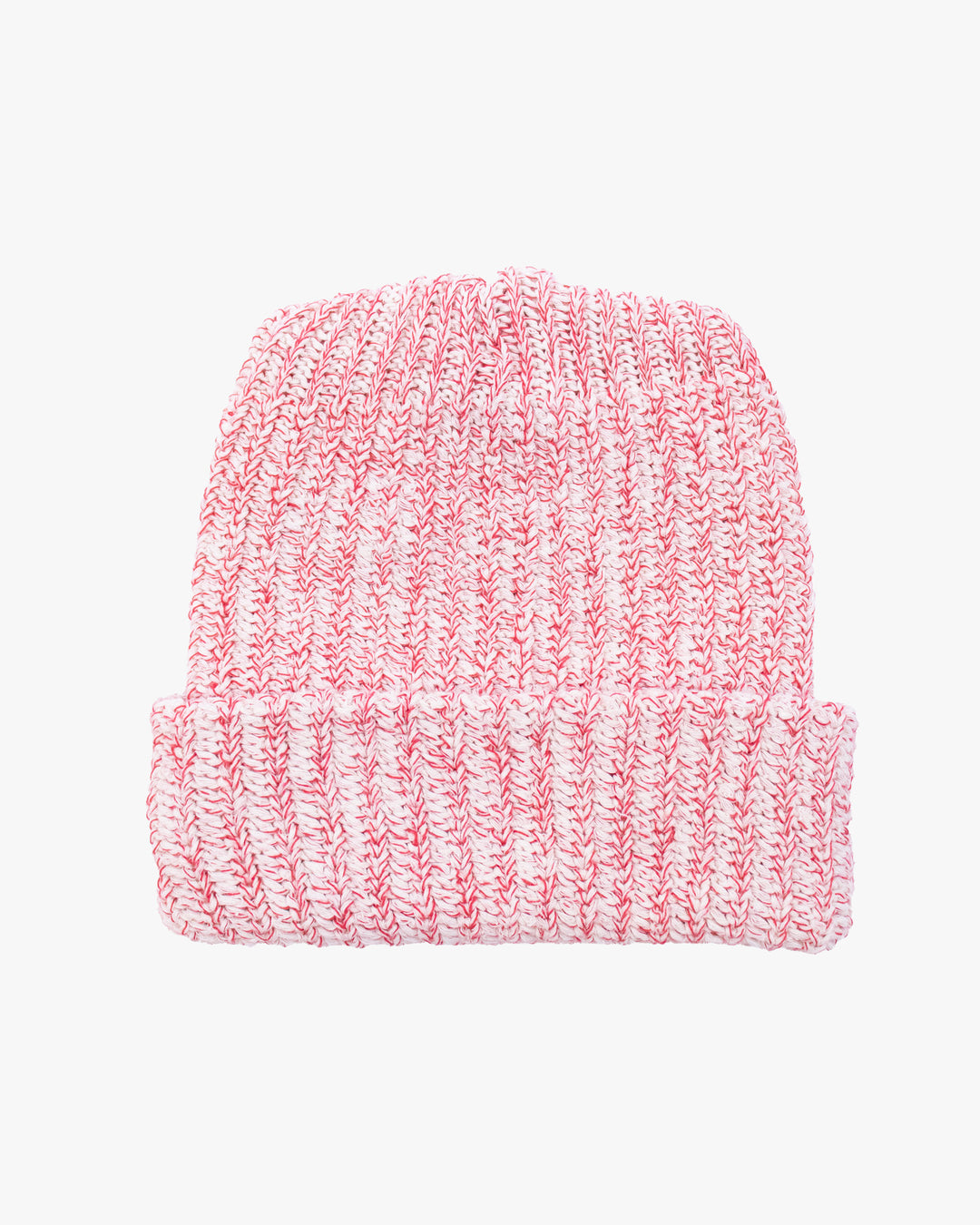 Kiriko Original Knit Cap, Twist, White and Red, , With Sanada Himo, 9˝