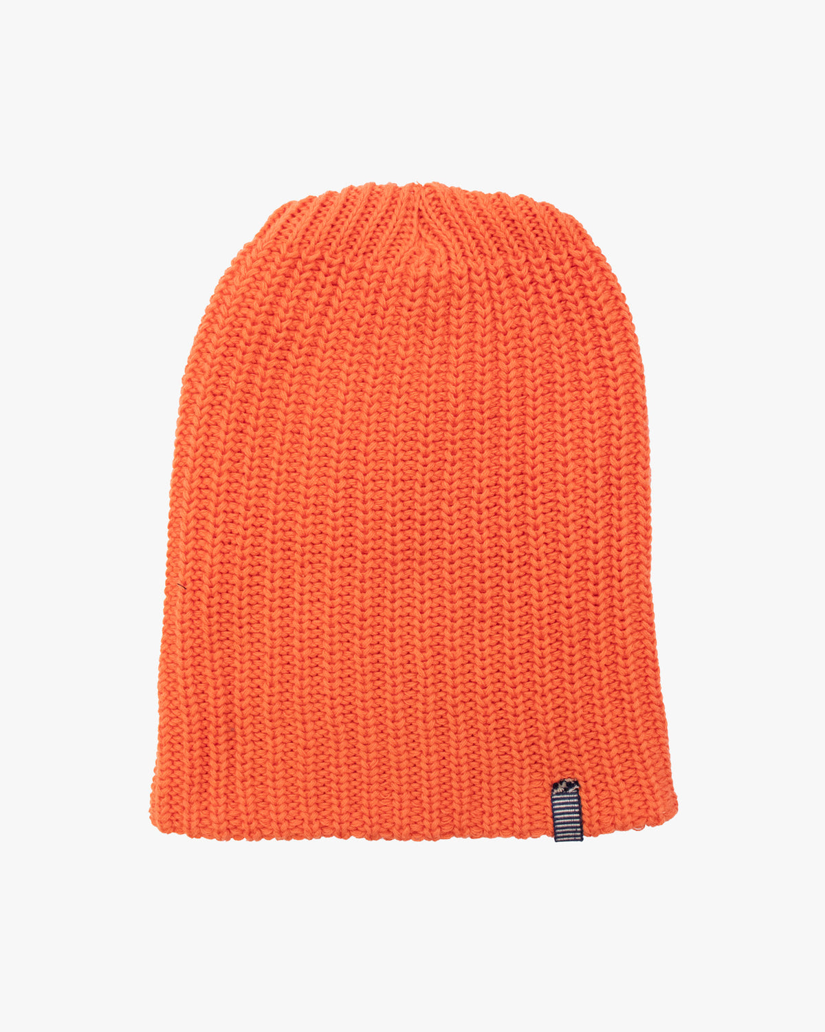 Kiriko Original Knit Cap, Orange, With Sanada Himo, 9˝