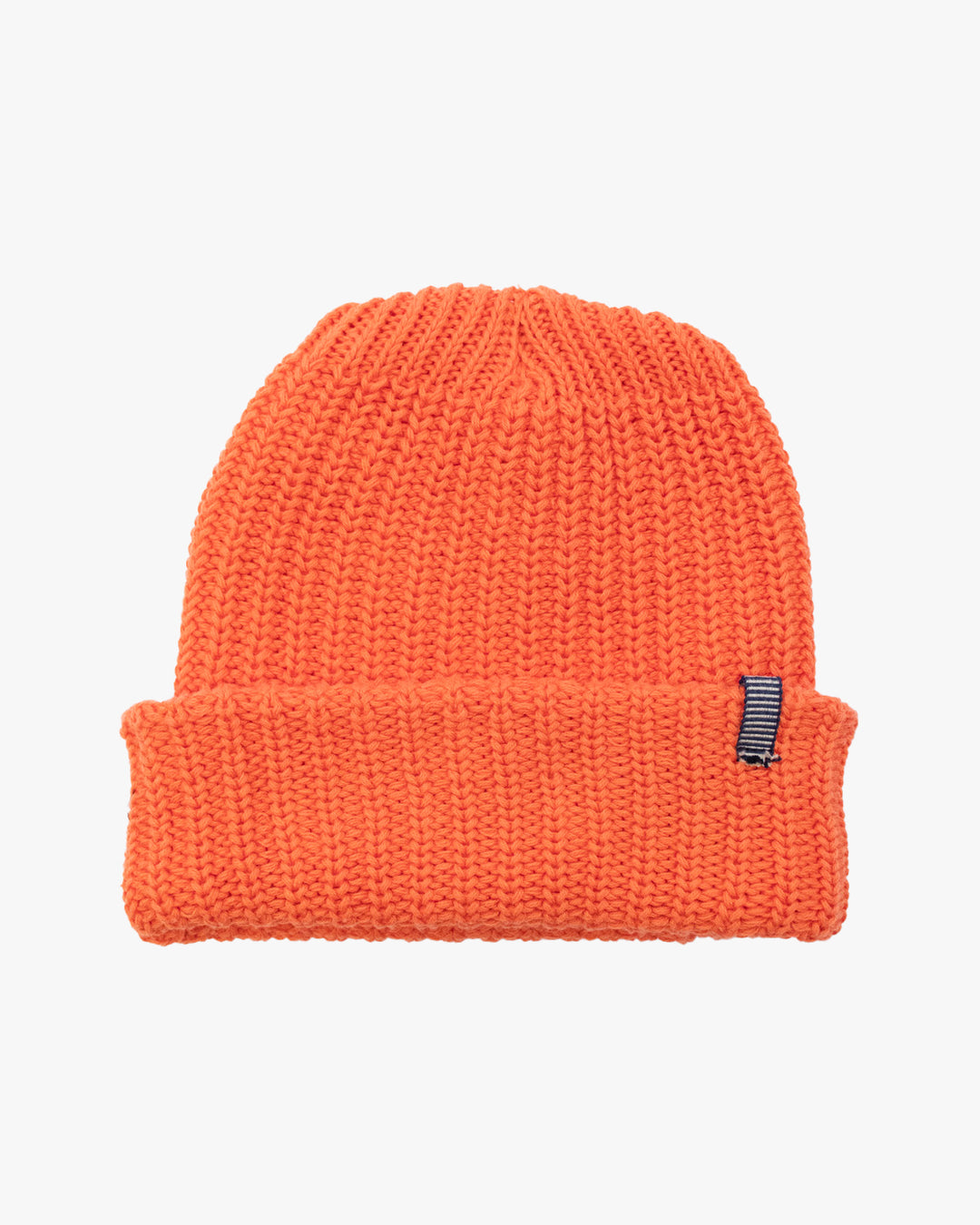 Kiriko Original Knit Cap, Orange, With Sanada Himo, 9˝