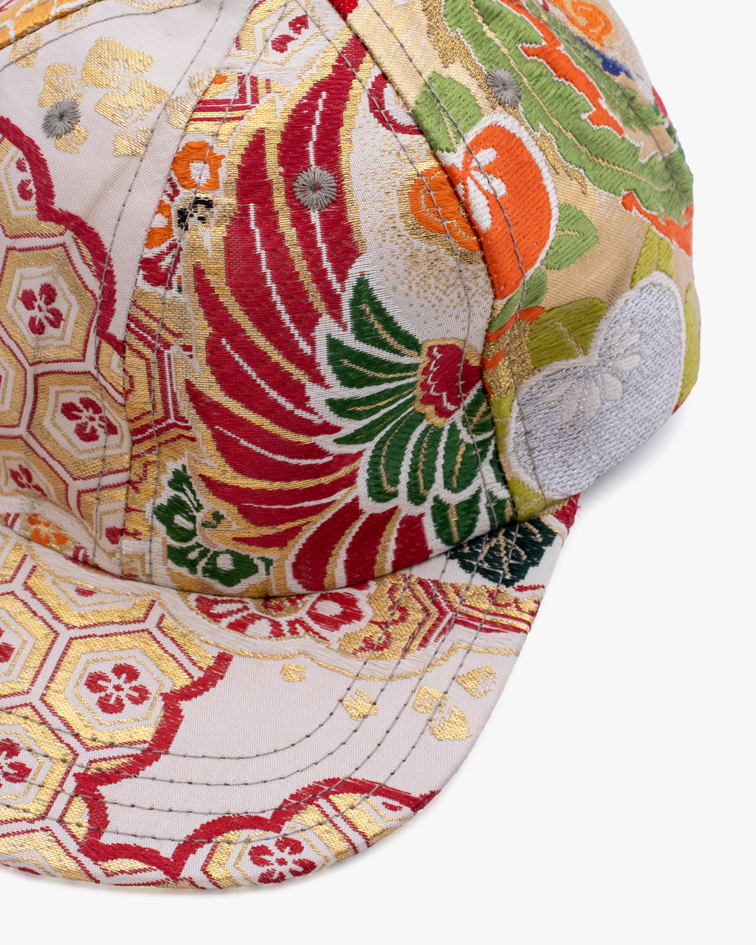 Kiriko Original Cap, 6-Panel, Maru-Obi, Tsuru with Kiku and Ougi