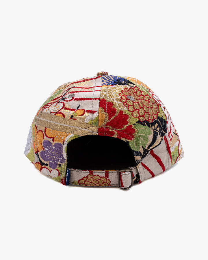 Kiriko Original Cap, 6-Panel, Maru-Obi, Tsuru with Kiku and Ougi