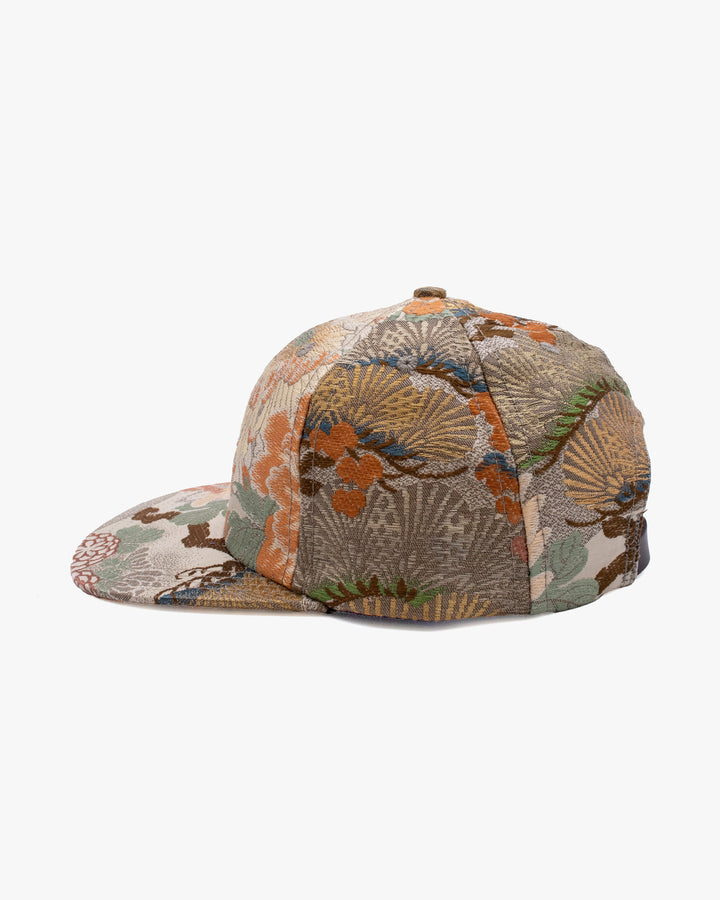 Kiriko Original Cap, 6-Panel, Maru-Obi, Peony
