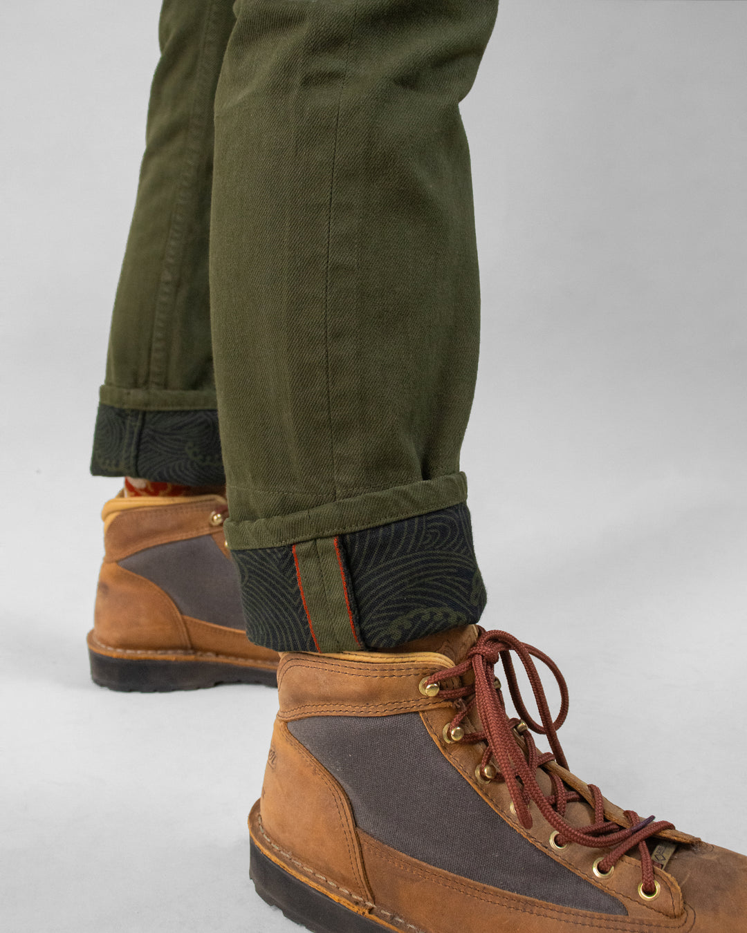 Kiriko Original Denim Jeans, US Made Custom Dyed Premium Selvedge, Aimiru-cha, Nami