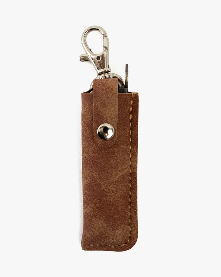 Higonokami, Japanese Knife, Utility Knife - Brown Sheath