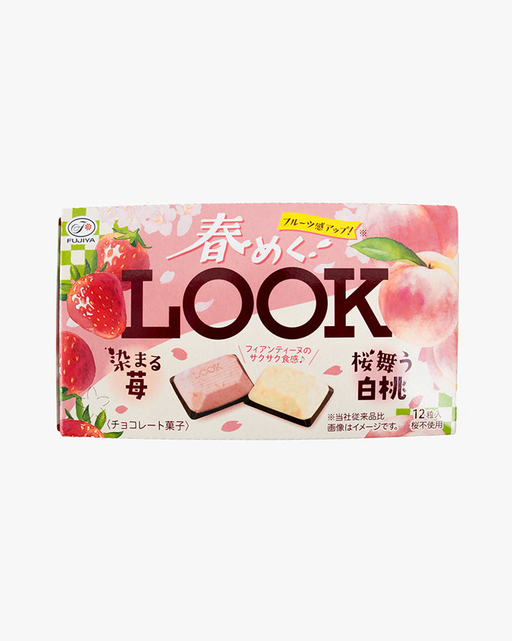 Look, Strawberry & Peach Chocolate