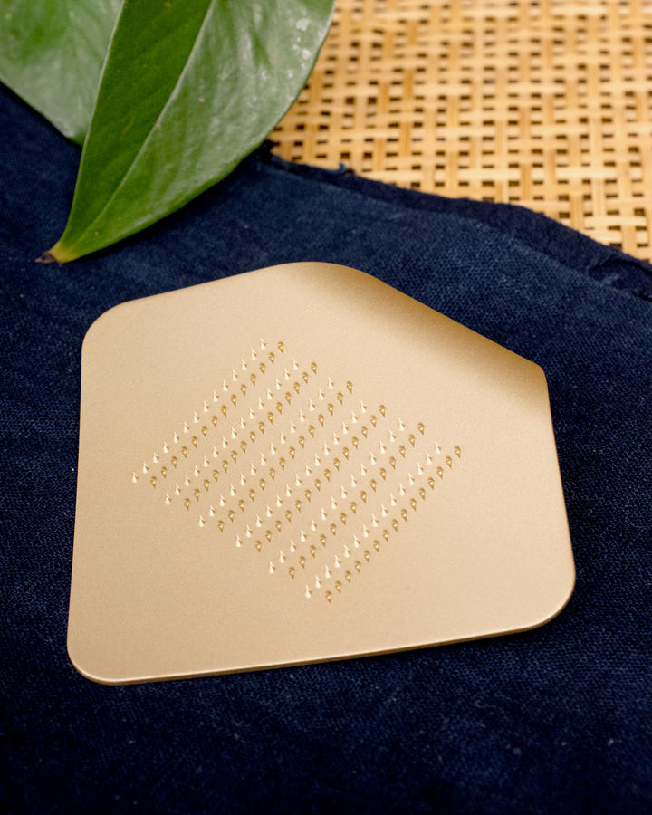 Grater, Tsuboe, Irogami, Champagne Gold