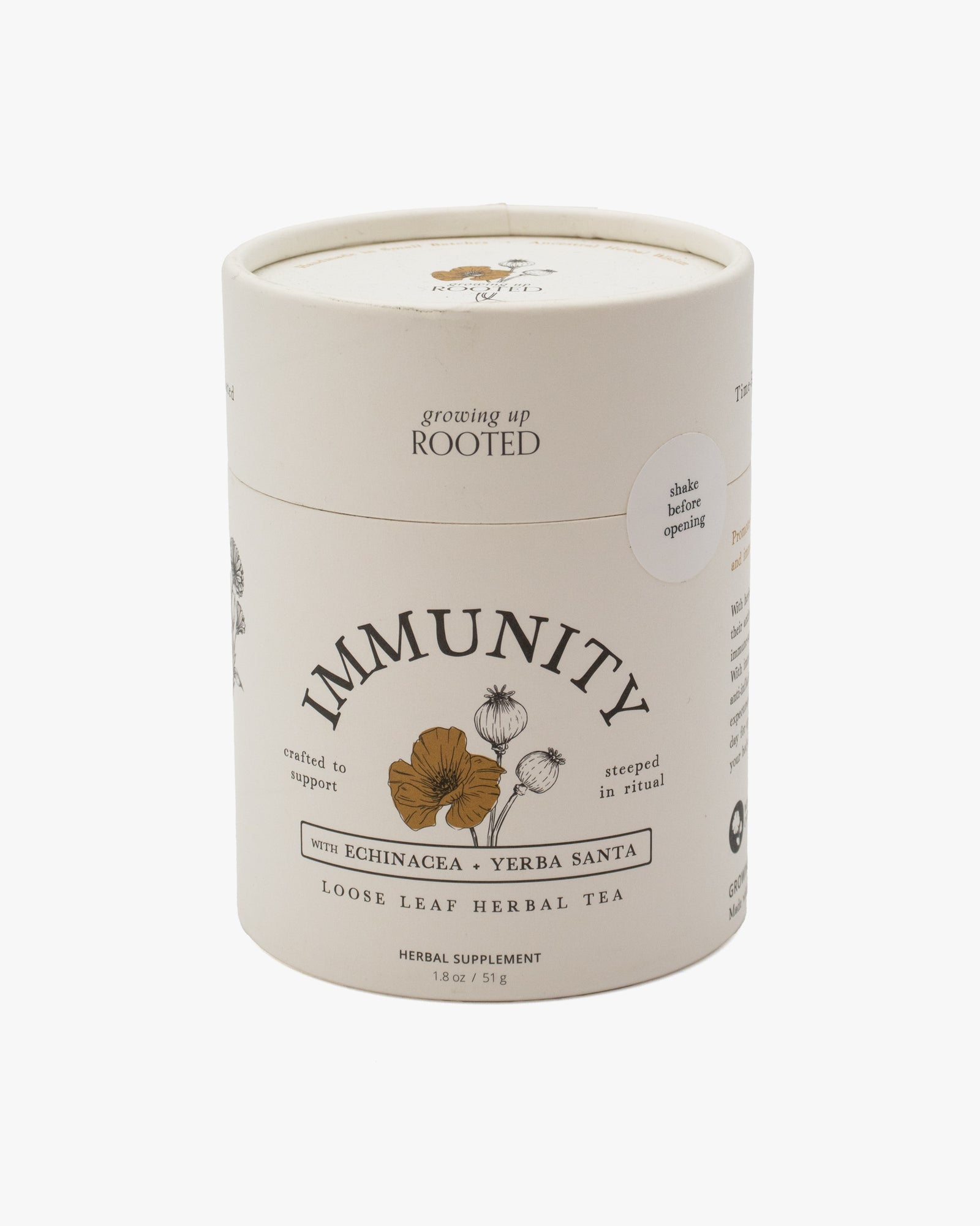 X Growing Up Rooted, Loose Leaf Tea, Immunity