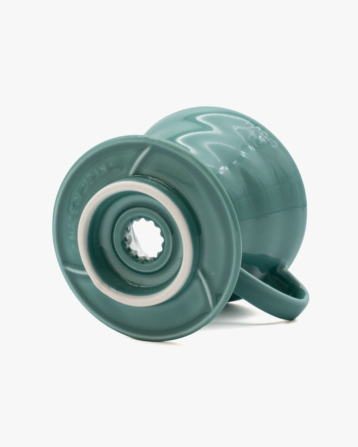 Hario, V60 Ceramic Coffee Dripper, 02 Turquoise Green