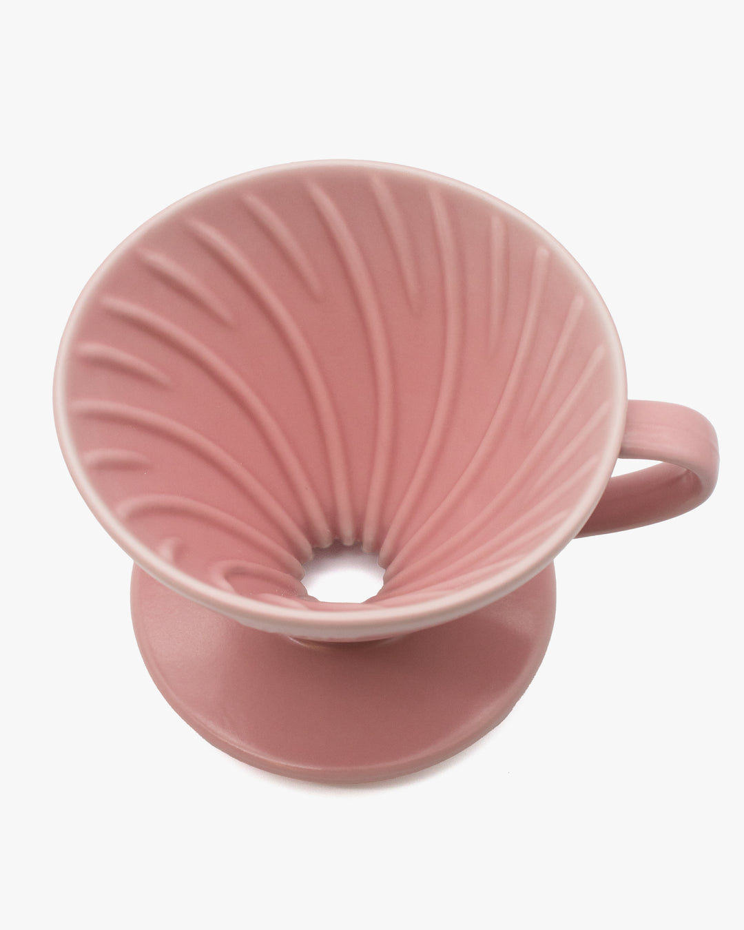 Hario, V60 Ceramic Coffee Dripper, 02 Matte Pink