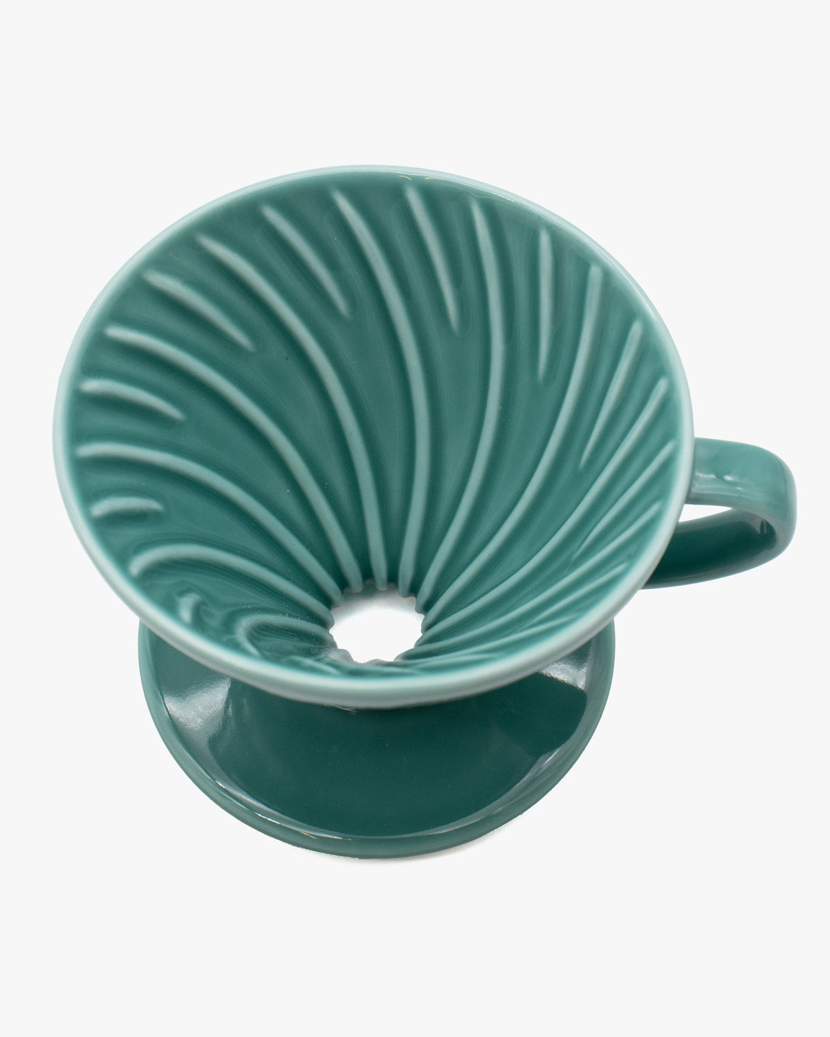 Hario, V60 Ceramic Coffee Dripper, 02 Turquoise Green
