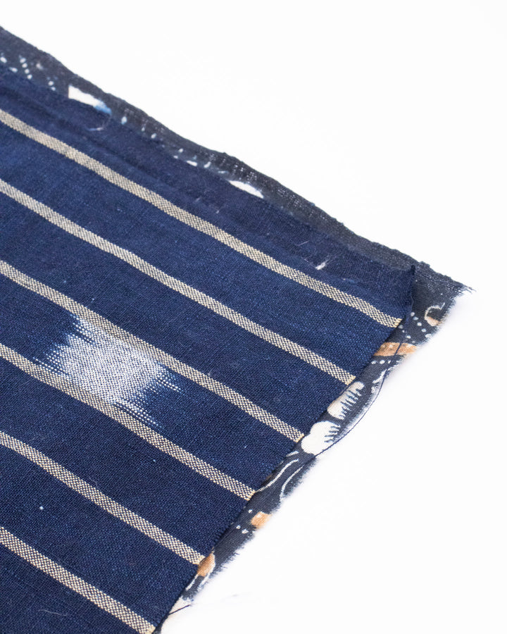 Kiriko Original Scarf, Patched Boro, Indigo, 56