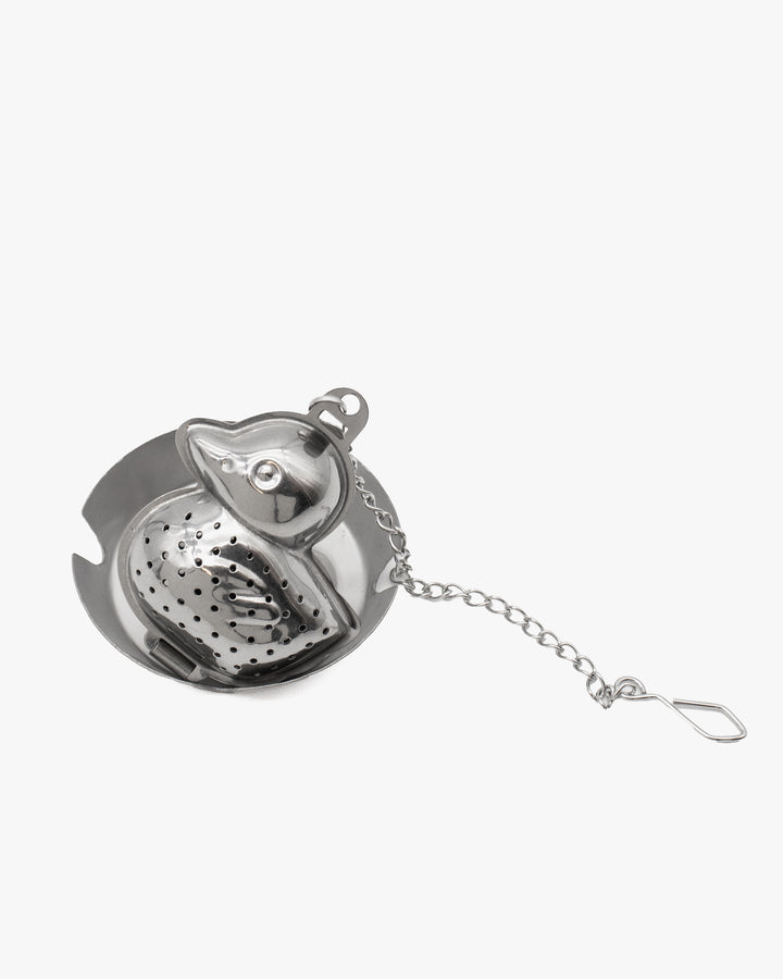 Magnifique Hearts, Stainless Steel Tea Infuser, Duck