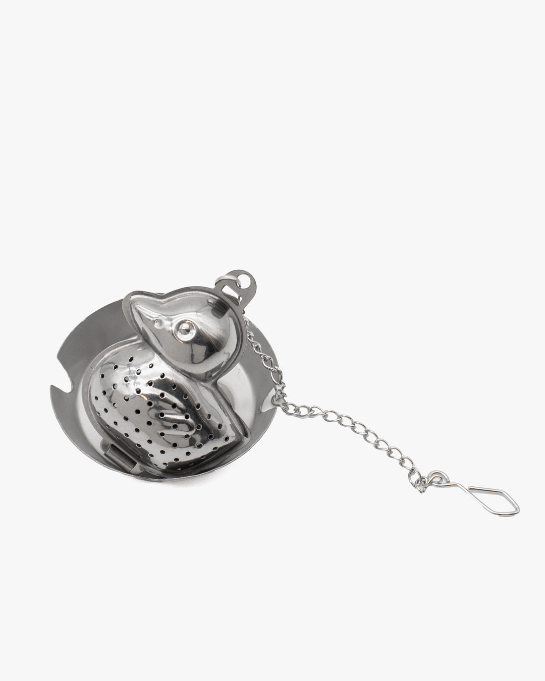 Magnifique Hearts, Stainless Steel Tea Infuser, Duck