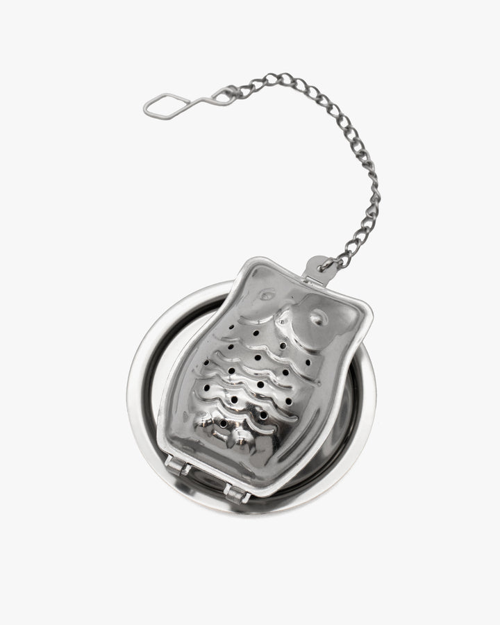 Magnifique Hearts, Stainless Steel Tea Infuser, Owl