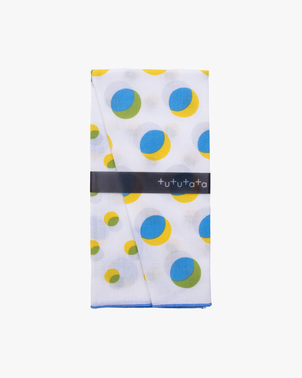 Tenugui, Modern Komon, Tutu Tata, Dot Dot Blue
