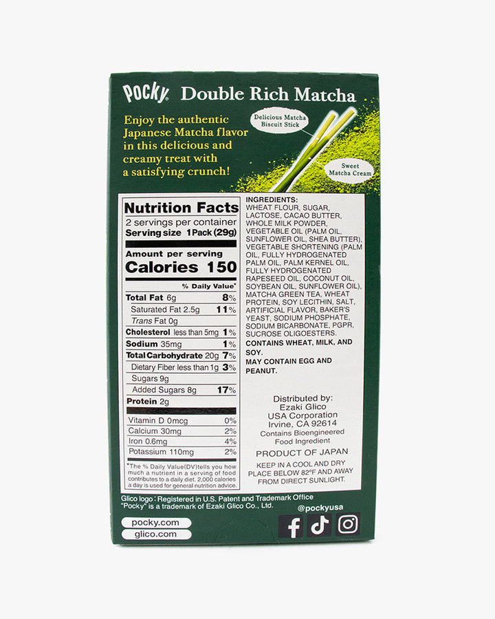 Pocky, Double Rich Matcha