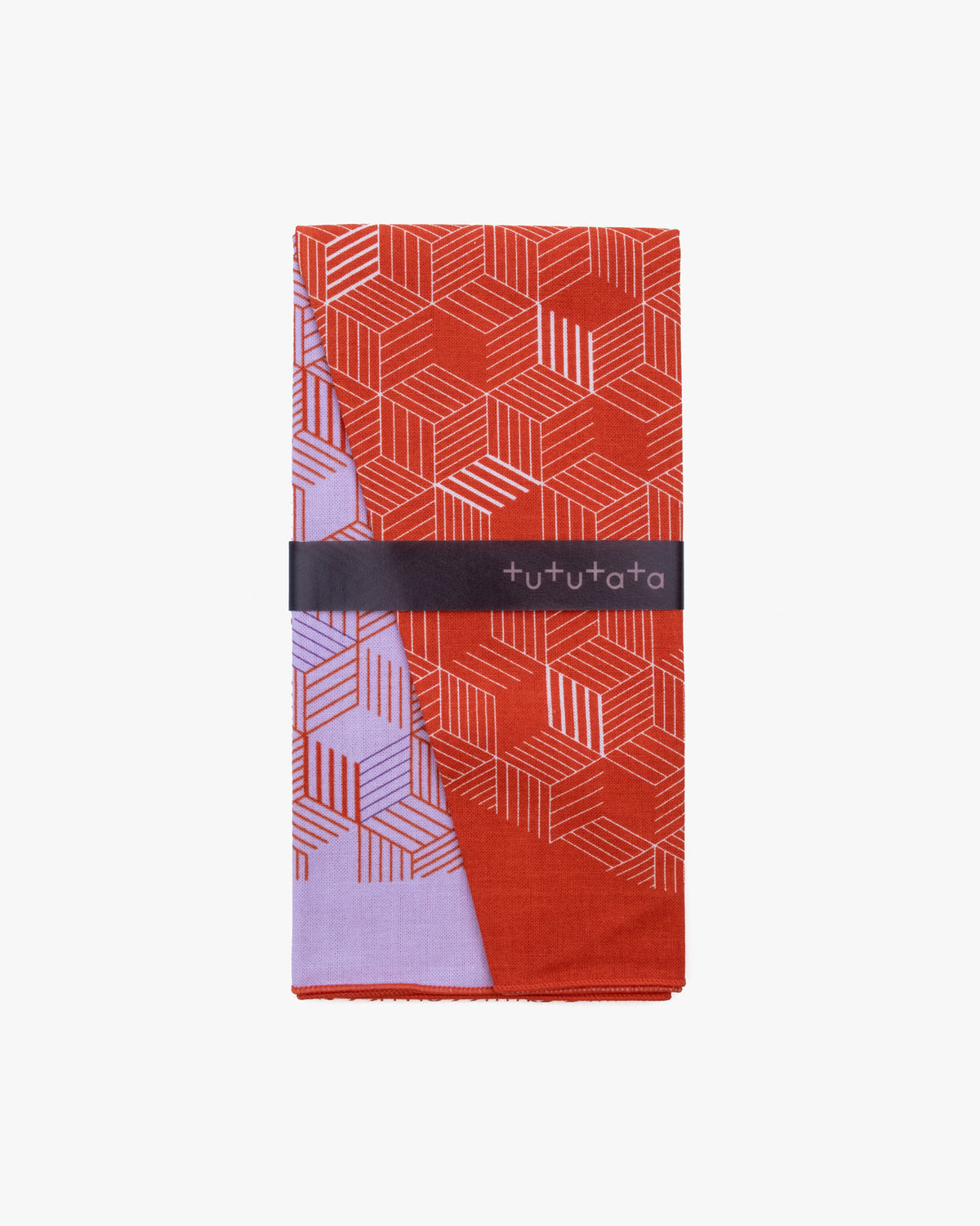 Tenugui, Modern Komon, Tutu Tata, Box Scarlet