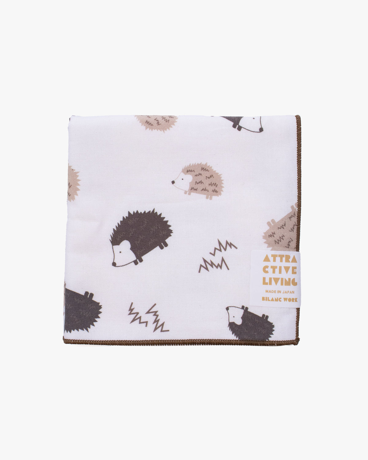 Towel Handkerchief, Attractive Living, Bilanc Work, Hedgehog