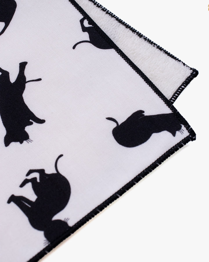 Towel Handkerchief, Attractive Living, Bilanc Work, Cat