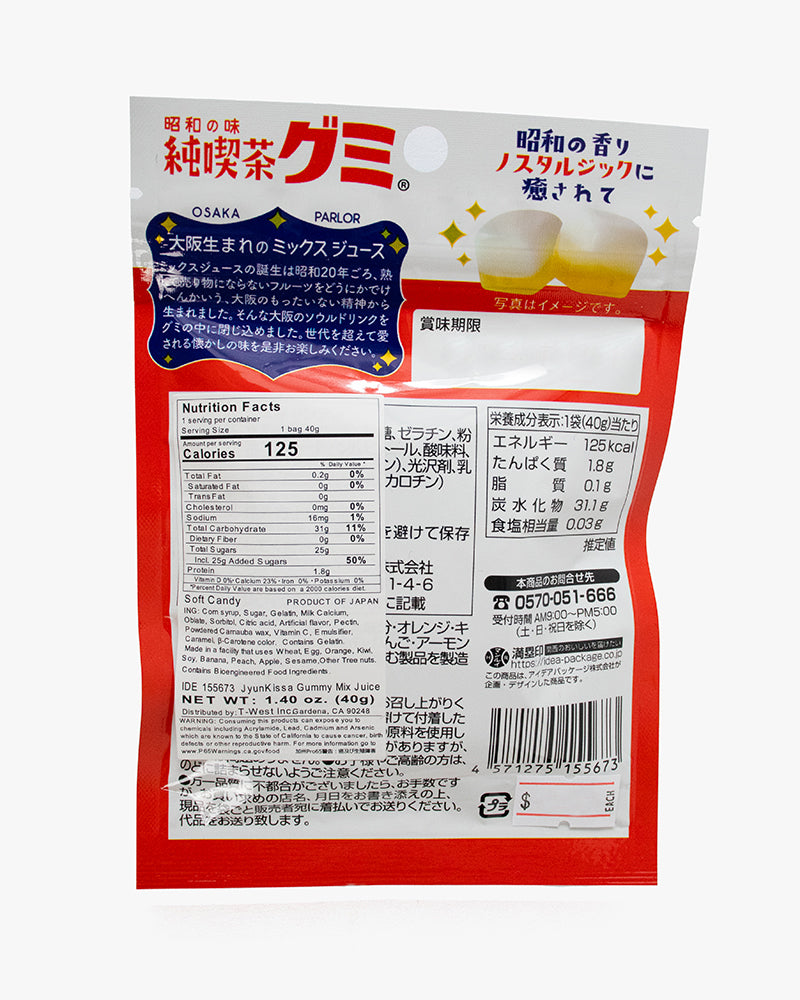 Jyunkissa, Gummy, Mixed Juice