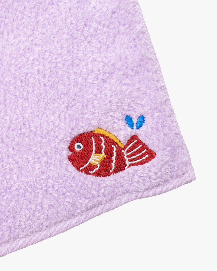 PrairieDog, Lucky Charm Handkerchief, Sea Bream, Purple