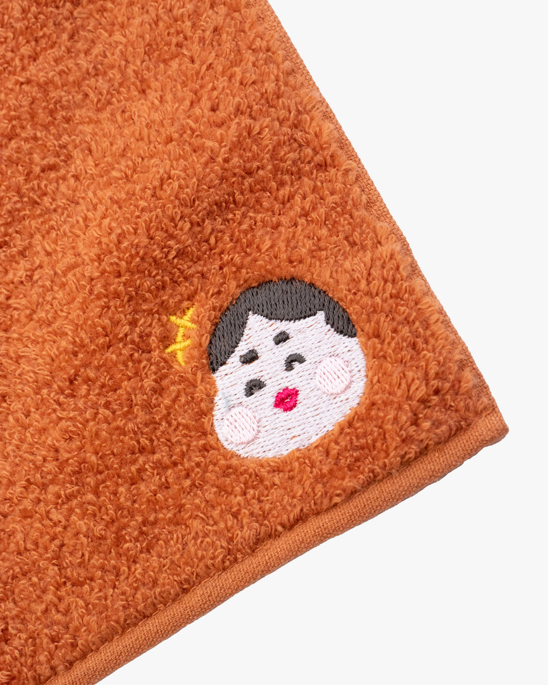 PrairieDog, Lucky Charm Handkerchief, Otafuku, Orange