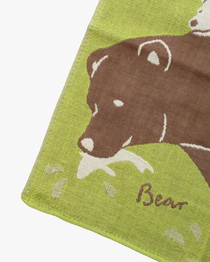 PrairieDog, Handkerchief, Bear, Green