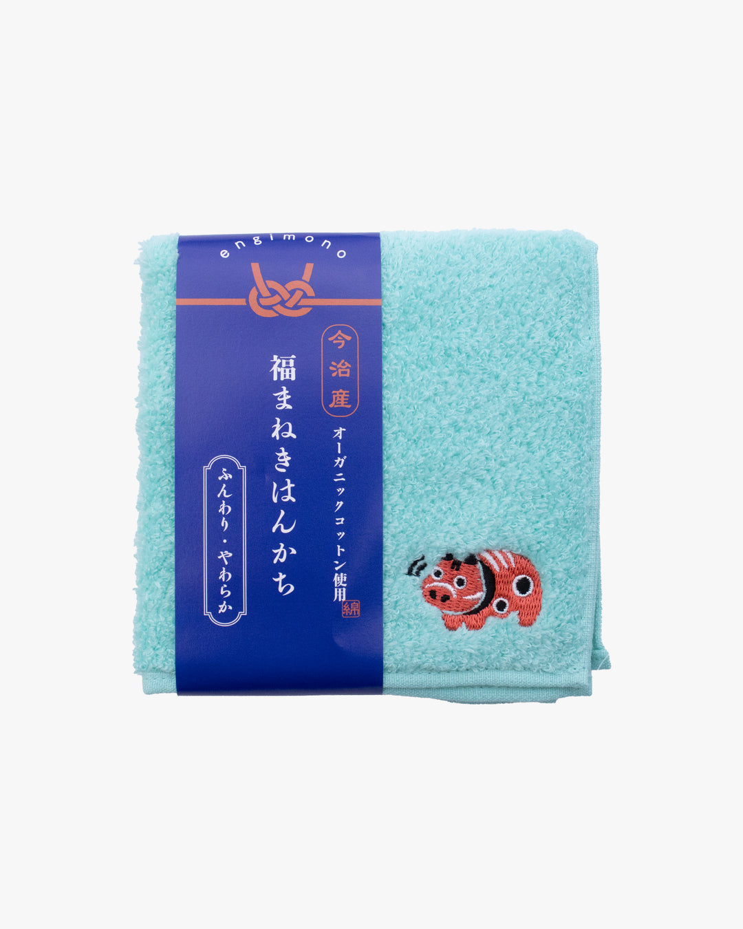 PrairieDog, Lucky Charm Handkerchief, Akabeko, Turquoise