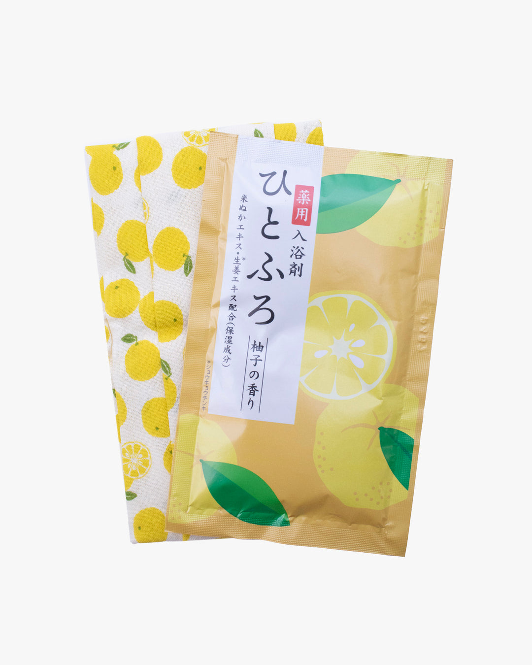 PrairieDog, Bath Bomb and Handkerchief, Yuzu