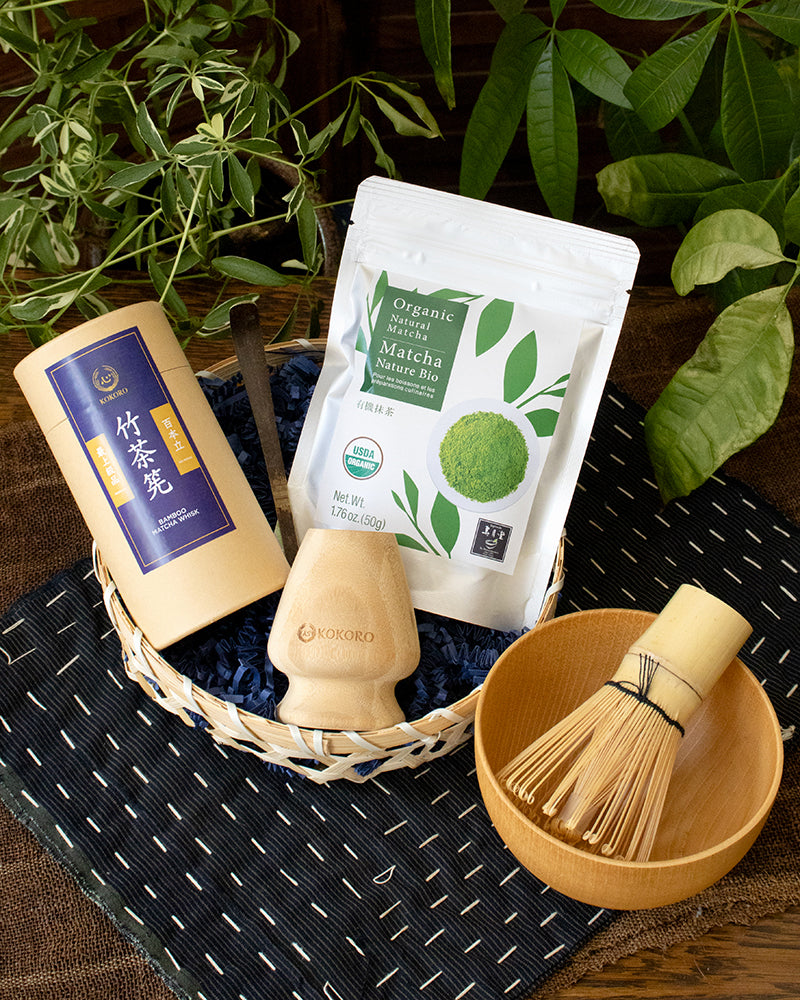 Kokoro Matcha Gift Basket - Jugetsudo Organic Unsweetened Matcha