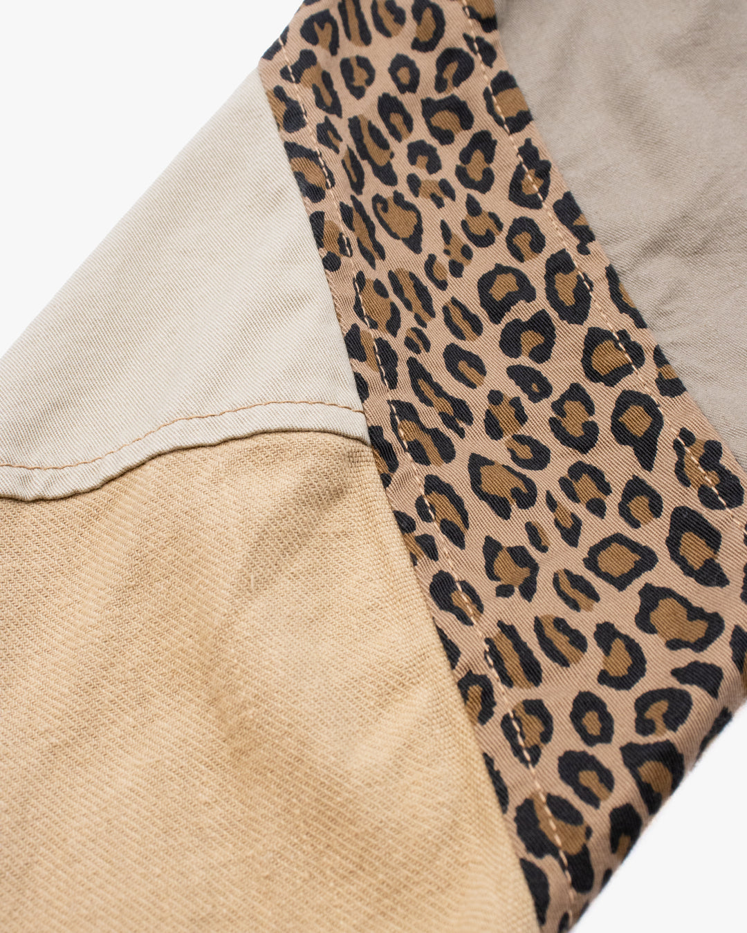 Japanese Repro Jacket, L, John Bull, Tan with Animal Print
