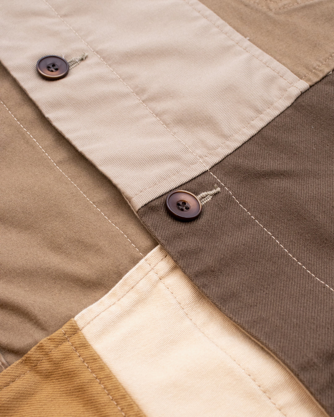 Japanese Repro Jacket, L, John Bull, Tan Colorblock