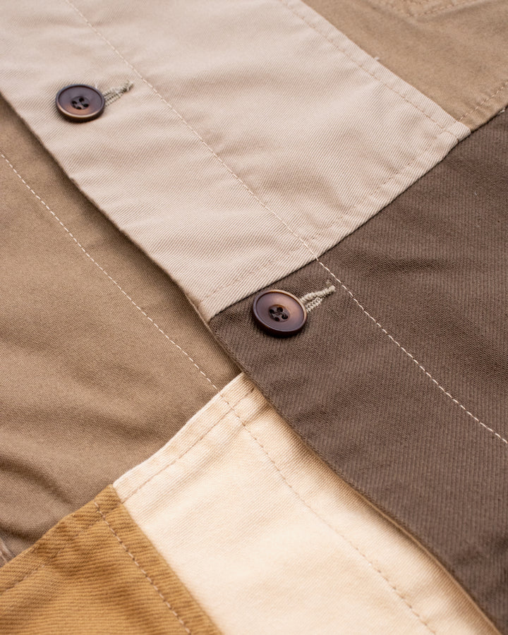 Japanese Repro Jacket, L, John Bull, Tan Colorblock