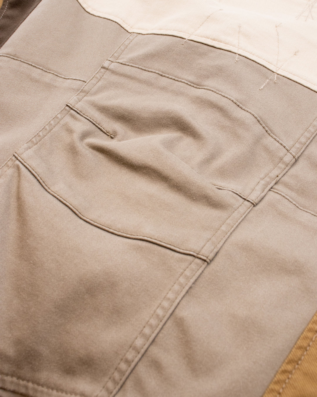 Japanese Repro Jacket, L, John Bull, Tan Colorblock