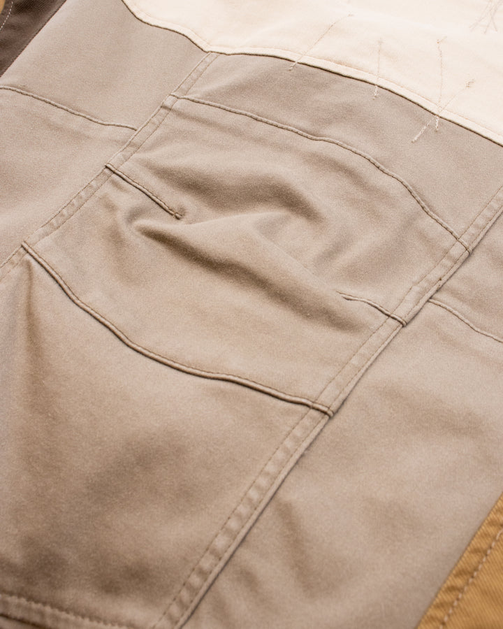 Japanese Repro Jacket, L, John Bull, Tan Colorblock